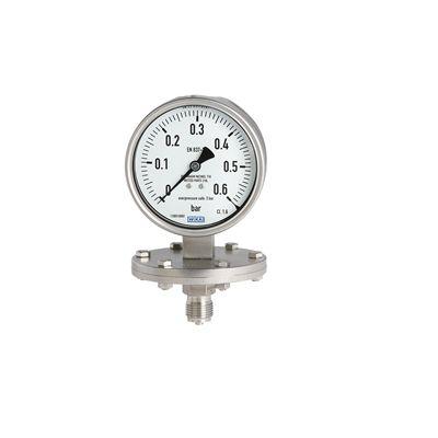 9060162 WIKA G 1/2 Bottom Entry Pressure Gauge 1.6bar, , 0bar min.
