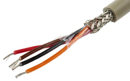 B954043 GE321 Alpha Wire ProTekt Series Data Cable, 4 Cores, 0.35 mm², Screened, 22 AWG, 50m, Screened Shield