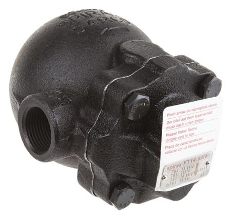 1458700 Spirax -  - Sarco 10 bar Iron Thermostatic Steam Trap, 1 in BSP Female