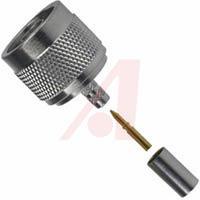 172214 connector,rf coaxial,n str crimp plug,captive cont,for LMR200 cable,50 ohm