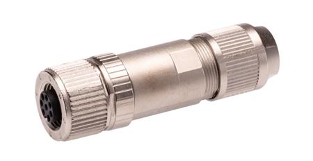 1553640 Phoenix Contact Circular Connector, 8 Contacts, M12 Connector, Socket, Female, IP67, SACC Series