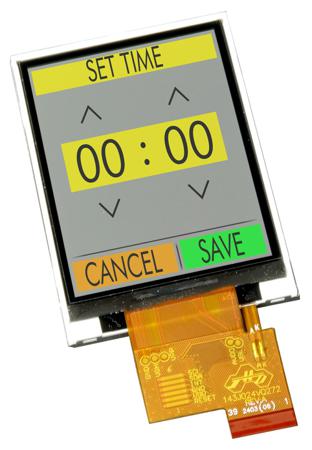 EA TFT024-23ATNN Display Visions  TFT LCD Colour Display / Touch Screen, 2.4in QVGA, 240 x 320pixels