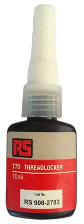 908-2783 RS PRO T70 Green Threadlocking Adhesive, 10 ml, 12 h Cure Time
