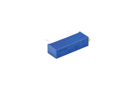 M43P503KB40 50kΩ, Through Hole Trimmer Potentiometer 0.5W Side Adjust Vishay, 43P