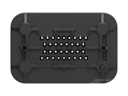 1-2388688-4 TE Connectivity, SUPERSEAL Automotive Connector Plug Black PCB Mount 34 Way, Through Hole Termination
