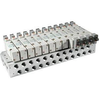 SS5Y7-20-10-00F-Q SMC SS5Y7 series 10 station Manifold,