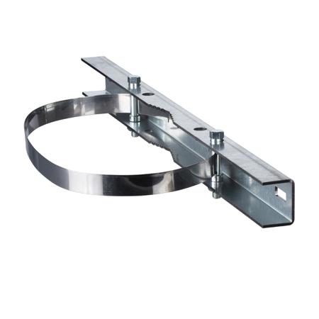 NSYSFP600 Schneider Electric Thalassa Series Galvanised Steel Fixing Support for Use with Thalassa PLM, 45 x 595 x 32.5mm