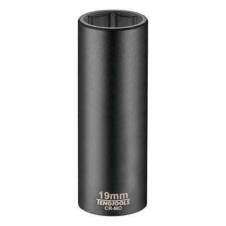 920613AN Teng Tools 12 mm 1 Drive Impact Socket, 78mm length