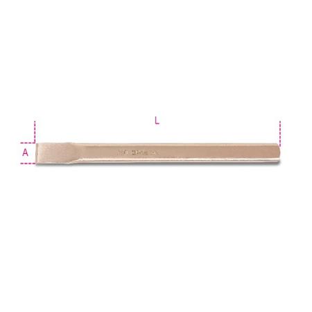 34BA 250 BETA Flat Chisel, 24 mm Blade Width