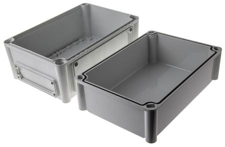 EKJB-180-G---EKJVT EK Polycarbonate Enclosure, IP66, IP67, Flanged, 280 x 190 x 180mm