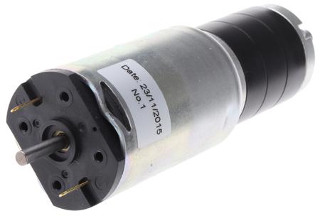 398-9833 RS PRO Brushed Geared DC Geared Motor, 13.2 W, 24 V, 4.5 Nm, 63 rpm, 6mm Shaft Diameter