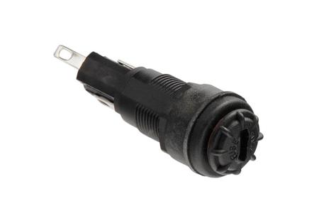 FX0462 Bulgin 10A Panel Mount Fuse Holder for 5 x 20mm Fuse, 1P, 250V ac