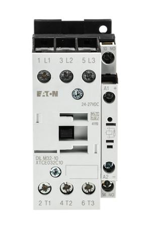 277274-DILM32-10-RDC24- Eaton xStart DILM 3 Pole Contactor - 32 A, 24 V dc Coil, 3NO, 15 kW