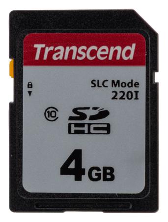 TS4GSDC220I Transcend 4 GB Industrial SD SD Card, Class 10