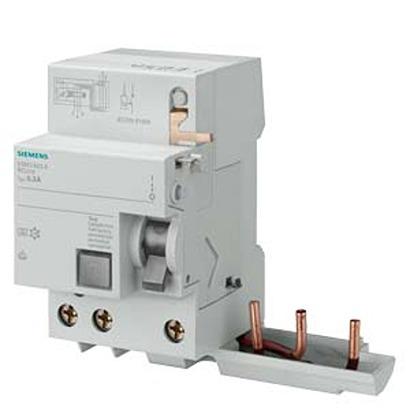 5SM2635-6 Siemens 5SM26 RCCB, 63A, 3 Pole, 300mA, Type A, 400V