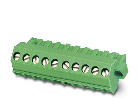 1971073 Phoenix Contact, 5.08mm Pitch, SMSTB 2.5/ 3-STF-5.08, 3 Way, Pluggable Terminal Block, Plug, Screw Termination,