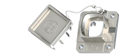 Y-ConAS-24 Yamaichi Mounting Flange Cover for use with Y-ConFlange-10 series