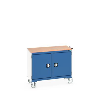 41006001-11V Bott 2 Door Sheet Steel Floor Standing Storage Cabinet, 1050 X 525 X 890mm