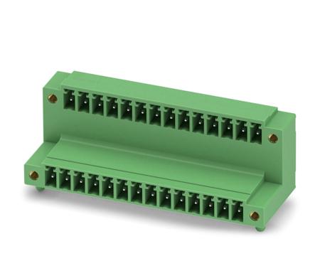 1830224 Phoenix Contact, 3.81mm Pitch, MCD 1.5/14-GF-3.81, 14 Way, Pluggable Terminal Block, Header, Solder Termination,