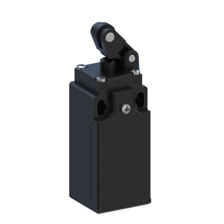 132-175 RS PRO Roller Lever Plunger Limit Switch, 1NO/1NC, IP67, Thermoplastic Housing, 400V ac Max, 10A Max