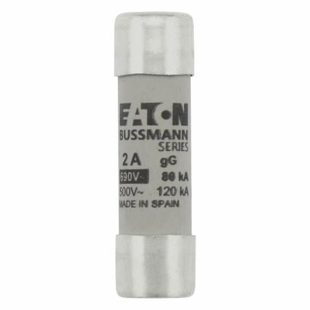 C14G2 Eaton 2A Ceramic Cartridge Fuse, 14 x 51mm