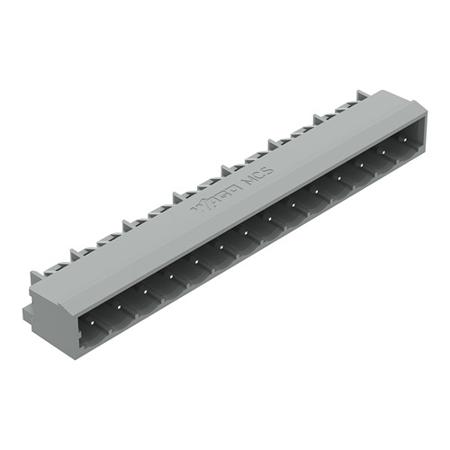231-444/001-000 WAGO 231 Series Angled PCB PCB Header, 14 Contact(s), 5 mm Pitch, 1 Row, Shrouded