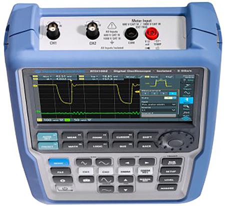 RTH1002 Rohde & Schwarz  Scope Rider Digital Oscilloscope, Handheld, 2 Channels, 60MHz