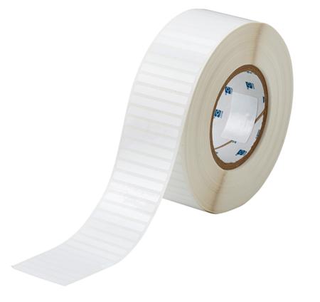 THT-48-423-10 Brady B-423 Polyester White Label Roll, 50.80mm Width, 6.35mm Height, 10000 Qty