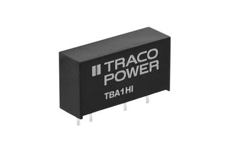TBA-1-0523HI DC-DC Converter Isolated ±15V 1W 3kV