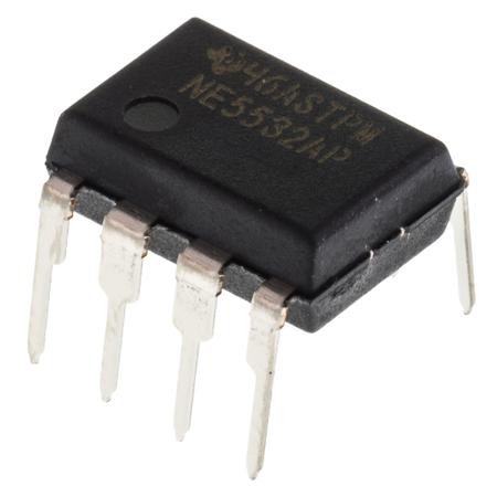 NE5532AP Texas Instruments, Operational Amplifier, 10 MHz, 8-Pin 22 V PDIP