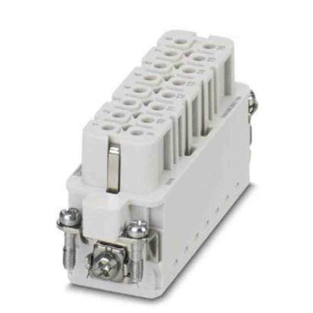 1585388 Phoenix Contact Heavy Duty Power Connector Module, 16A, Female, HC Series, 16 Contacts