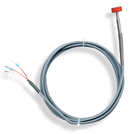 SPAIM Prosensor PT100 Temperature Probe, 19mm Dia, 19mm Long, 3 Wire, Magnetic, Class A +180°C Max