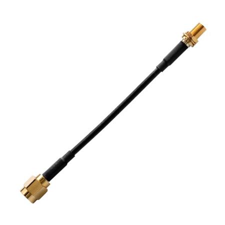 CAB-0102 Taoglas CAB.0102 Series Female SMA to Male SMA, 100mm, RG174 Coaxial, Unterminated