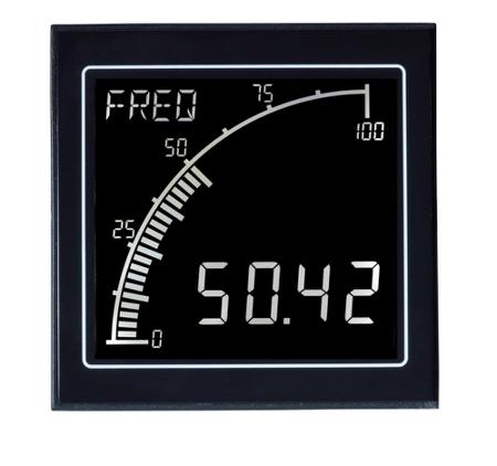 APM-FREQ-ANO Trumeter APM LCD Digital Panel Multi-Function Meter for Frequency, 68mm x 68mm