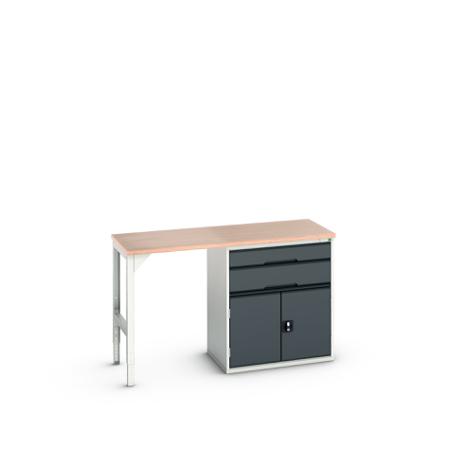 16921905-19 Bott Steel Workbench, 300kg Max Load, 930mm x 600mm x 1500mm