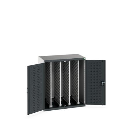 40301029-19V Bott 2 Door Sheet Steel Floor Standing Cupboard, 1050 X 650 X 1200mm