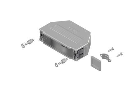 16-003240E Amphenol Industrial 16-0032 Cable Mount D-sub Connector, with Snap locks