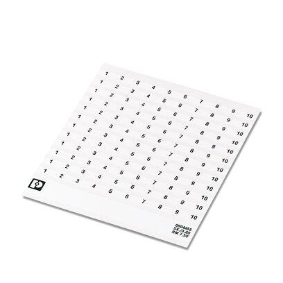 0804455:0061 Phoenix Contact, SK Marker Card for use with  for use with Terminal Blocks