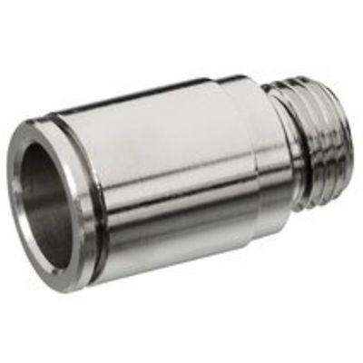 1823373051 EMERSON ? AVENTICS QR2-S-RPN Series Straight Fitting, Push In 10 mm to G 3/8, Threaded Connection Style,