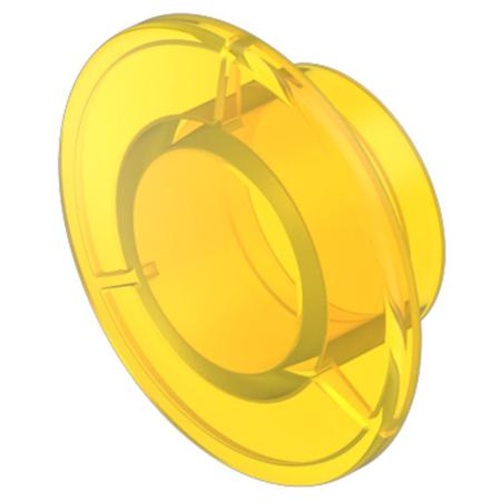 704.614.4 Indicator Lens Round Style, Yellow, 40 diameter
