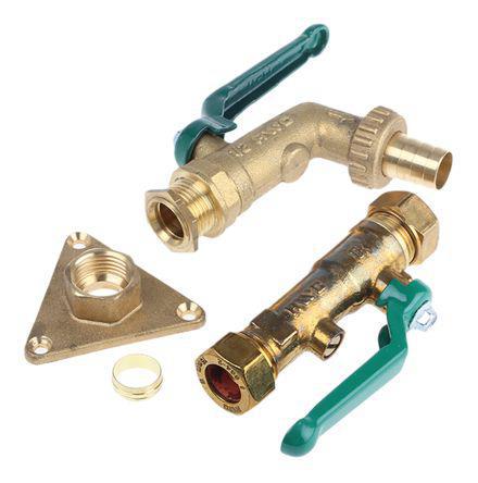 455-0363 RS Pro Brass Hose Union Bib Tap