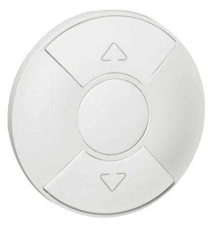 0 681 51 Legrand White Roller Shutter Switch, Celiane Series
