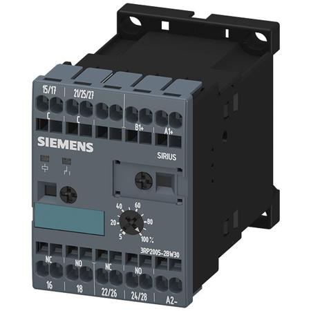 3RP2005-2BW30 Siemens 3RP20 Series Snap On Timer Relay, 24 → 240V ac/dc, 0.05 → 100h, 16-Function