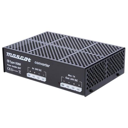 9260242400 Mascot DC/DC Converter DIN Rail Power Supply, 264V dc Input, 24V dc Output, 8A Output, 480W