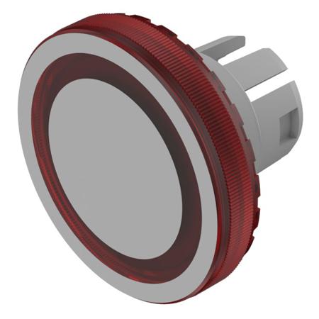 61-9643.201 Indicator Lens Round Style, Red, 19.7 diameter