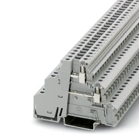 2716512 Phoenix Contact  DIKD 1.5-2D Series Grey, 2.5mm², Double-Level, Screw Termination