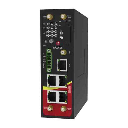 R2000-D4L2 Robustel R2000 Dual 4G, WiFi, 4 Ports