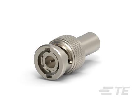 2-5221128-7 TE Connectivity 2-52 Series Plug Cable BNC Connector, 50Ω, Crimp Termination, Straight Body