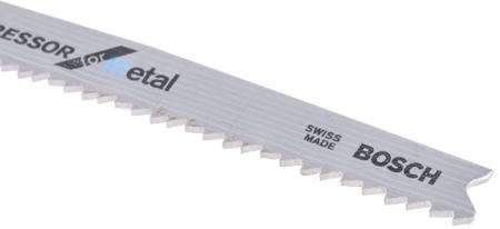 2608638473 Bosch, 10 - 21 Teeth Per Inch 75mm Cutting Length Jigsaw Blade, Pack of 5