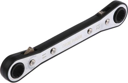 606-945 RS Pro 5 Pieces Chrome Vanadium Steel Metric Ratchet Spanner Set